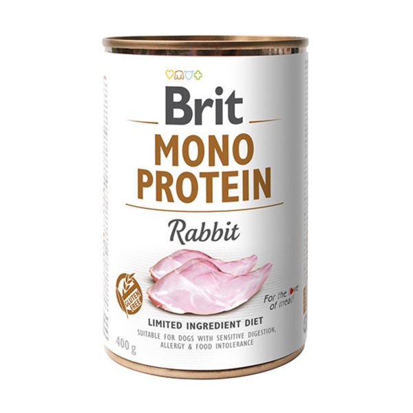 Brit Mono Eiwit natvoer - Konijn 1 x 400 g