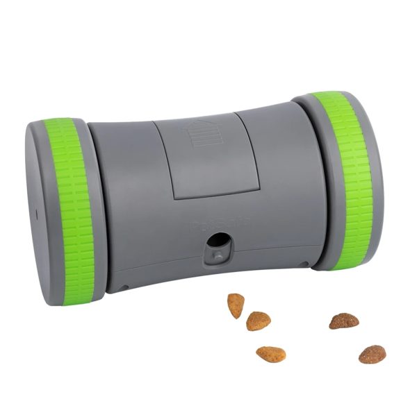 PetSafe Kibble Chase PetSafe Kibble Chase Zelfbewegend Beloningsspeelgoed Grijs, 17,5x10cm Hond