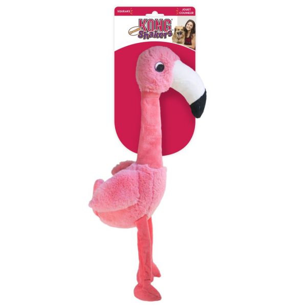 KONG Shakers Honkers Flamingo 8x14x31cm Hond