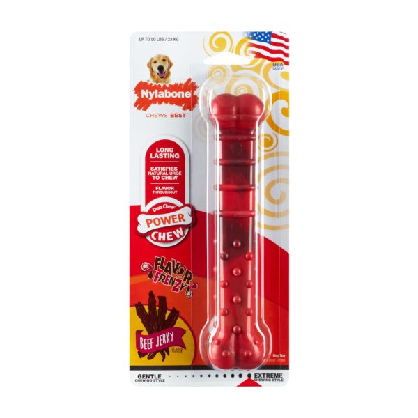 Nylabone Extreme Chew L Hondenspeelgoed Rund Jerky Smaak