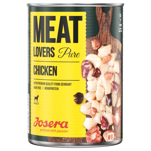Josera Meatlovers Pure 6 x 800 g Hondenvoer - Kip