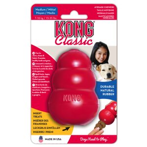 2x Maat M KONG Classic Rood Hondenspeelgoed