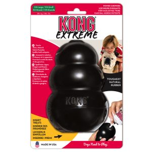2 stuks KONG Extreme Zwart XXL Hondenspeelgoed Kauwspeeltje