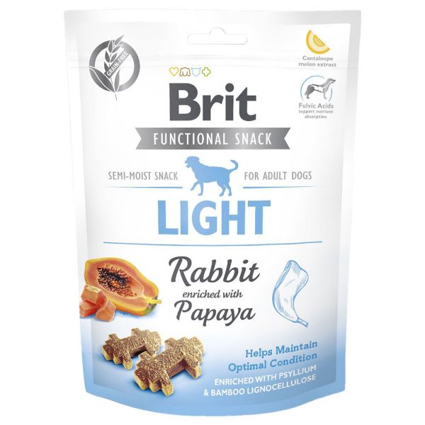 3x150g Brit Care Dog Functional Light Snack Rabbit Hondensnacks