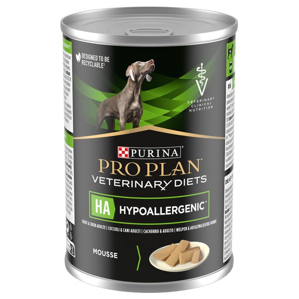 400g Hypoallergenic Mousse Purina Pro Plan Veterinary Diets Hondenvoer