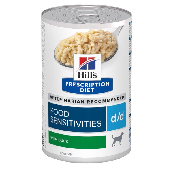 Hill's Prescription Diet d/d Food Sensitivities Hondenvoer - 48 x 370 g