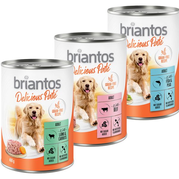 Briantos Delicious Paté Probeerpakket 24 x 400 g