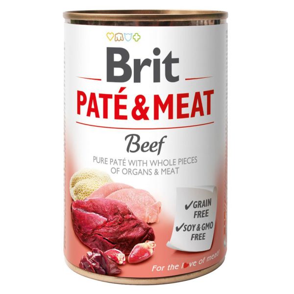 Brit Paté & Meat  - Rund (1 x 400 g)