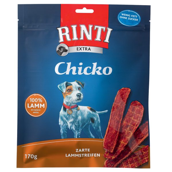 2x170g Rinti Chicko Lam Hondensnacks