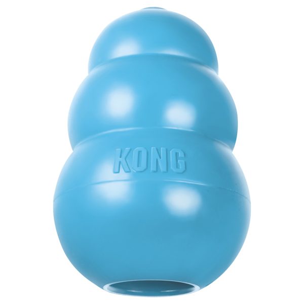 KONG Maat L Blauw Rubberen Puppyspeelgoed