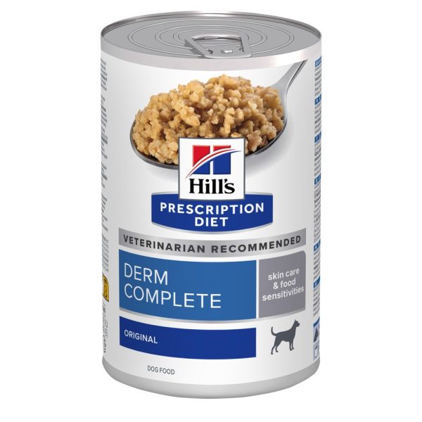 Hill’s Prescription Diet Canine Derm Complete Natvoer Hond 48 x 370 g