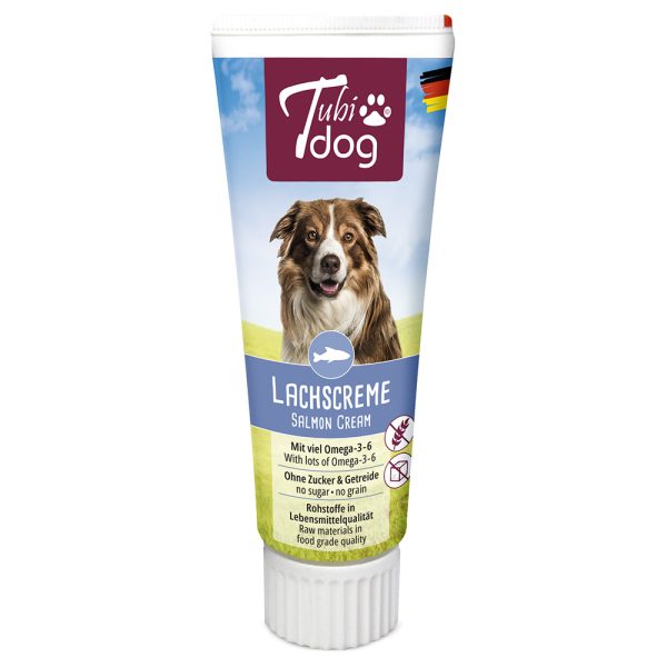 75g Tubidog Zalmcrème Hondensnacks