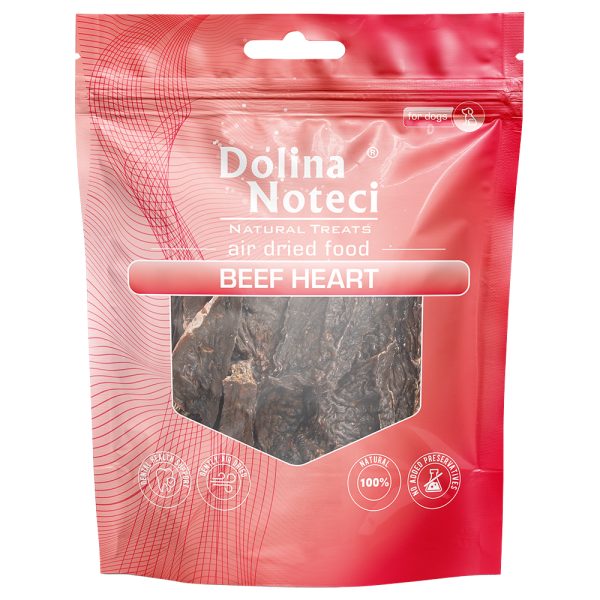 Voordeelpakket: 3x100g Dolina Noteci Natural Treats runderhart hondensnacks