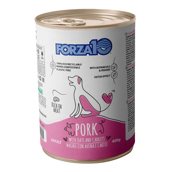 12x400g Forza10 Onderhoud Varkenshaver nat hondenvoer