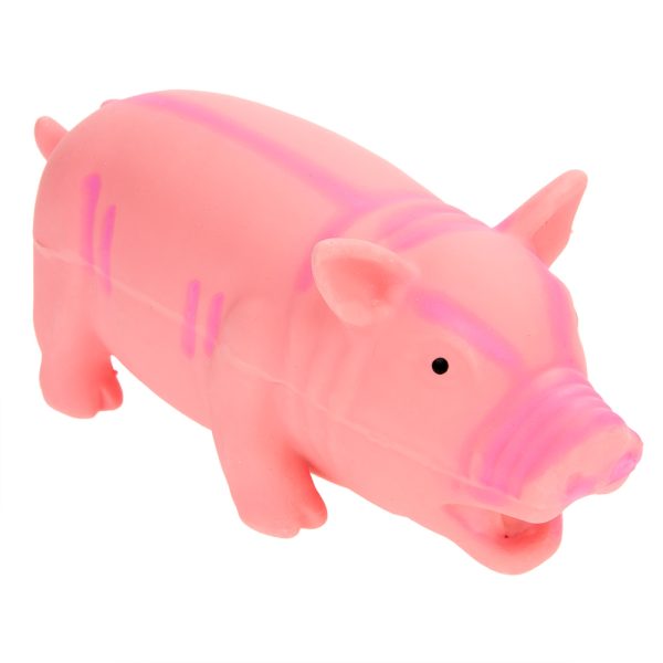 Knorrend Latex Varken roze 2x ca. 23cm lang