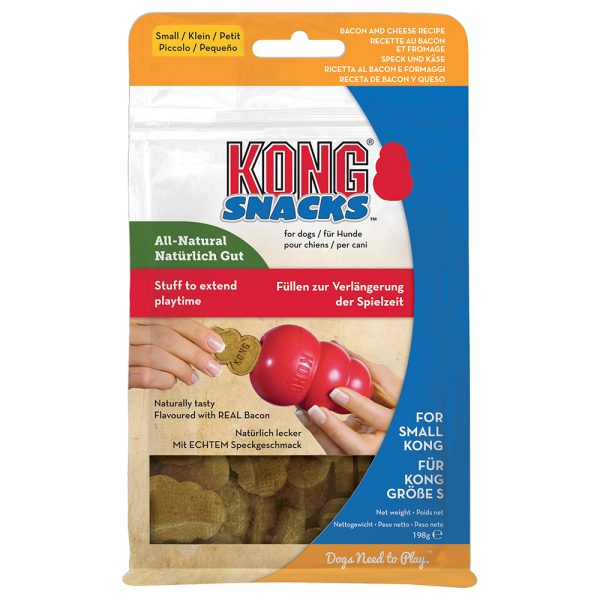 KONG Snacks Bacon & Kaas - 198 g (Maat S)
