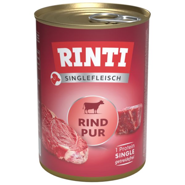 Rinti Sensible Puur 24 x 400 g - Rund puur