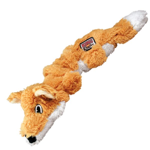 S/M KONG Scrunch Knots Vos Hondenspeelgoed L26,5 x B8 x H5 cm