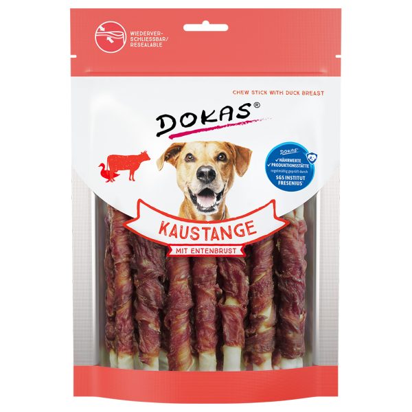 200g Kauwstaven met Eendenborst Dokas Hondensnacks