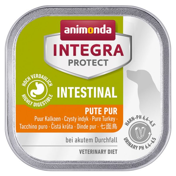 6x150g Protect Intestinal Anti Diarree Bakje Kalkoen animonda Integra