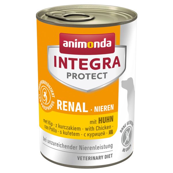 6x400g Protect Nieren Blik Kip animonda Integra Hondenvoer