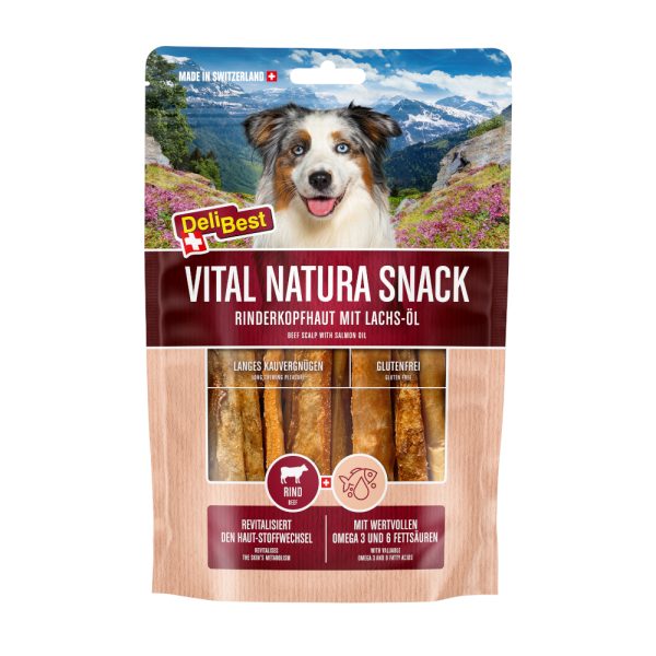 2x200g Vital Natura Wildzalmolie DeliBest Hondensnacks