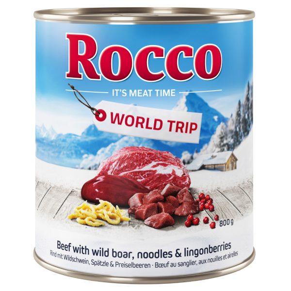 24x800g Wereldreis Oostenrijk Rocco Hondenvoer