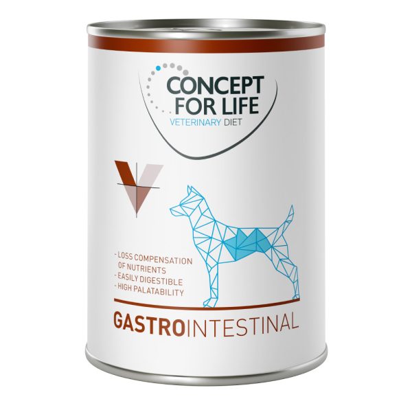 12x400g Gastro Intestinal Concept for Life Veterinary Diet Hondenvoer