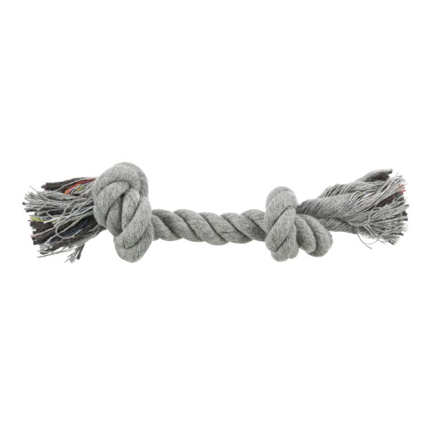 Kleurrijk Hondenspeelgoed Speeltouw met 37cm en 2 knopen Puppyspeelgoed
