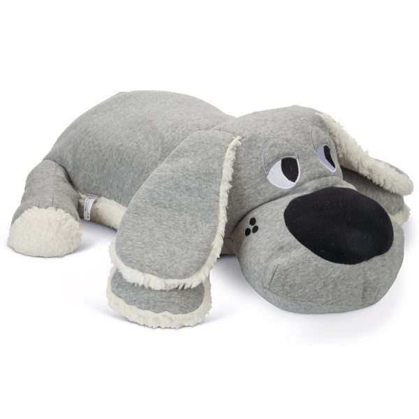 Honden knuffel XL Hond, grijs