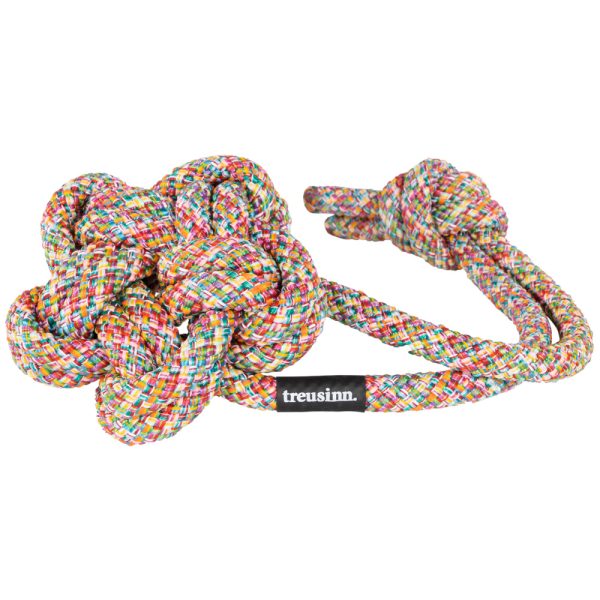 treusinn. Hondenspeeltje Bloomy Rainbow, bont, Maat: L