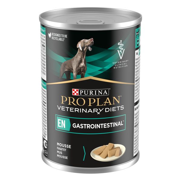 3x400g Canine Mousse EN Gastro Purina Veterinary Diets Hondenvoer