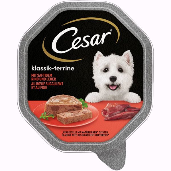 28x150g & Senior 10+ Rund & Lever Cesar Hondenvoer