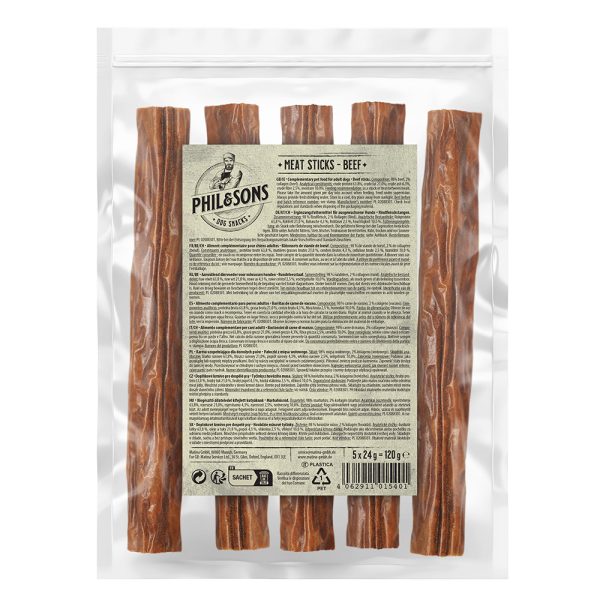3x5 Phil & Sons Rundvleessticks Hond