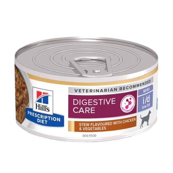 48x156g i/d Digestive Care Low Fat Stoofpotje Kip Hill's Prescription Diet Hondenvoer