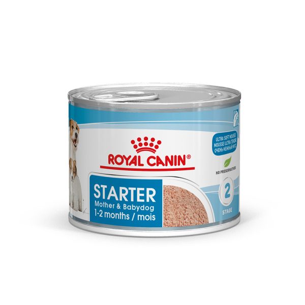 24x195g Starter Mousse Mother & Babydog Royal Canin Hondenvoer