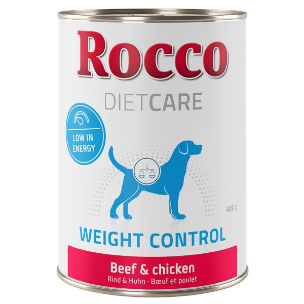 6x400g Diet Care Weight Control Rocco Hondenvoer