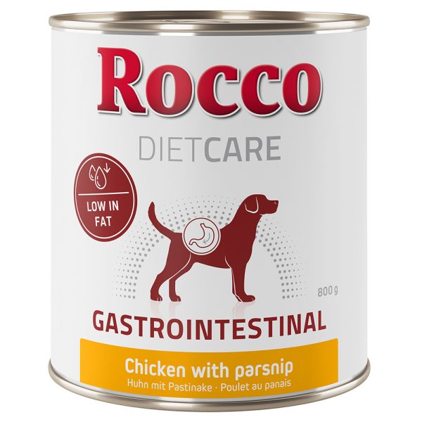 Rocco Diet Care Gastro Intestinal Kip met Pastinaak Hondenvoer 800 g 12 x 800 g