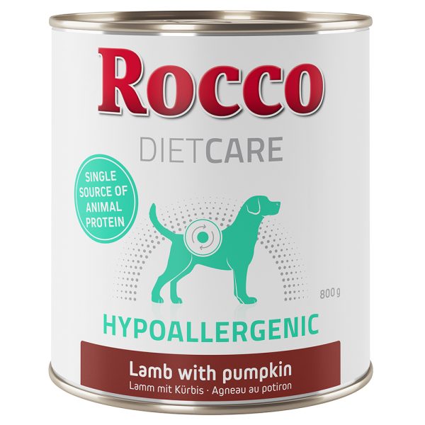 24x800g Hypoallergeen Lam Rocco DIet Care Hondenvoer