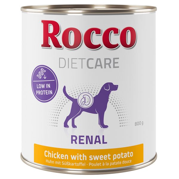 Rocco Diet Care Renal Kip met Zoete Aardappel 800 g 6 x 800 g