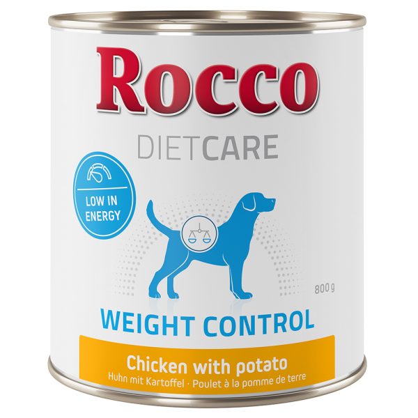 Rocco Diet Care Weight Control Kip met Aardappel 800 g Hondenvoer 24 x 800 g