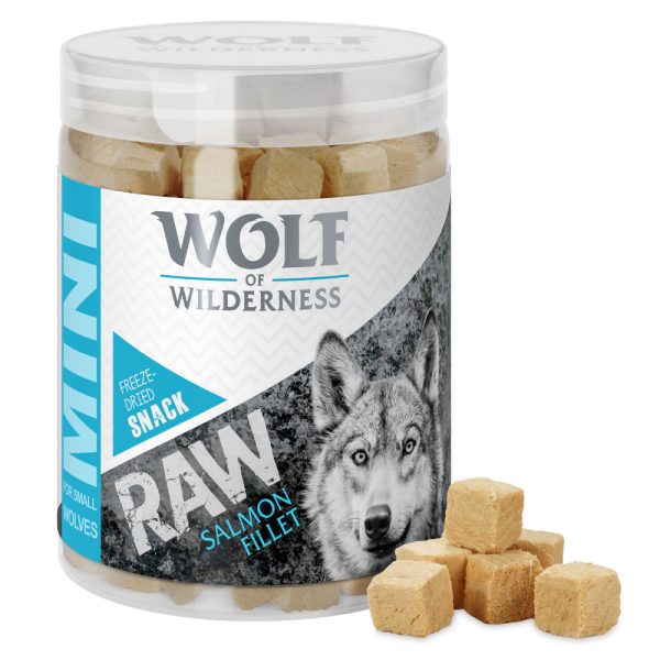 50g RAW Zalmfilet (gevriesdroogd) Wolf of Wilderness Hondensnacks