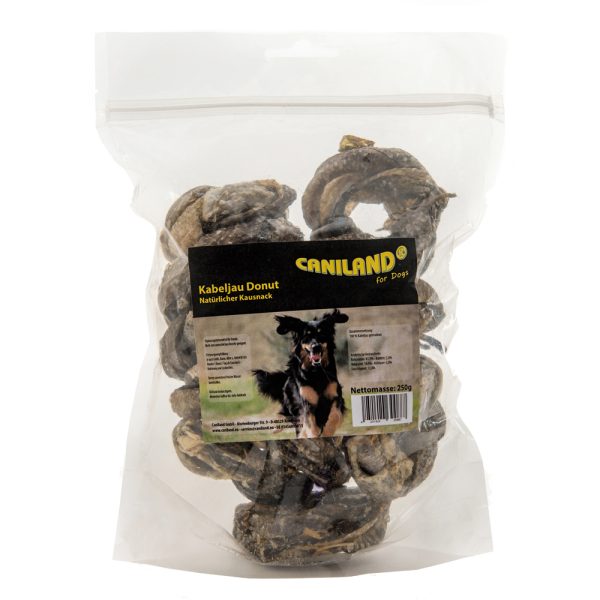 Caniland Kabeljauw Donut - 6 x 250 g
