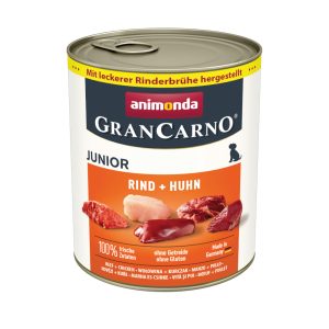 6x800g Original Junior Rund & Kip animonda GranCarno Hondenvoer