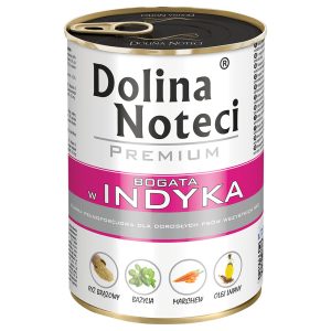 24x400g Dolina Noteci Premium Kalkoen hondenvoer nat