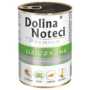 24x400g Dolina Noteci Premium Herten hondenvoer nat