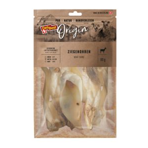 4x80g Origin Geitenoren DeliBest Hondensnacks