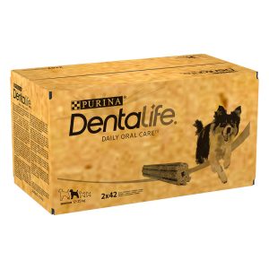 84 Sticks voor Middelgrote Honden Purina Dentalife Tandverzorgingssnacks