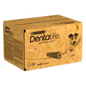 60 stuks voor kleine honden Purina Dentalife Tandverzorgingssnacks