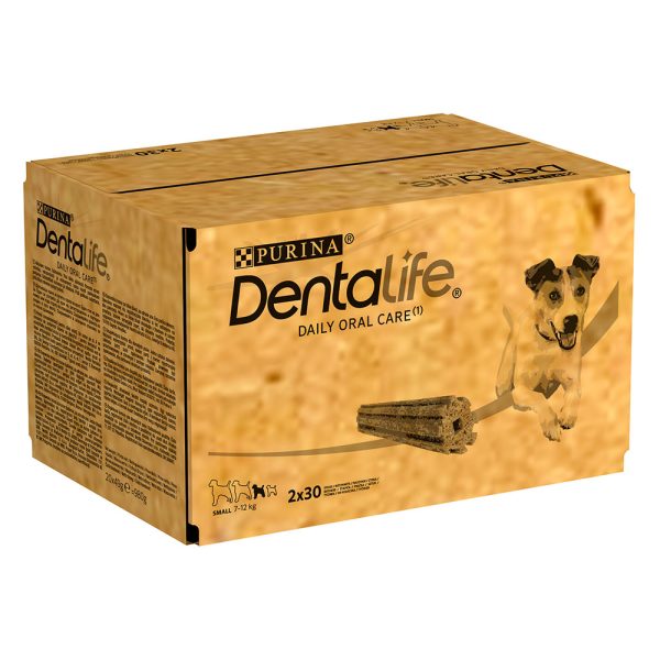60 stuks voor kleine honden Purina Dentalife Tandverzorgingssnacks